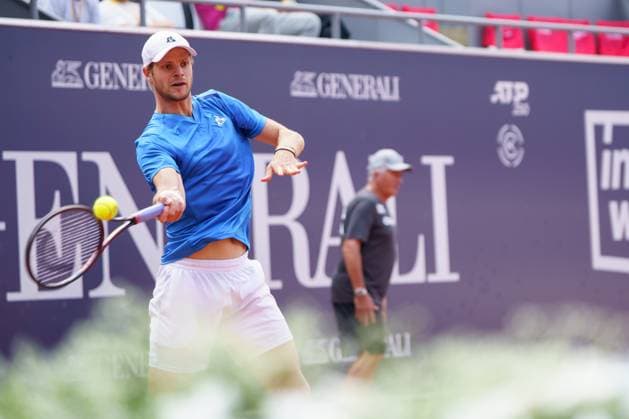 Generali Open ATP, Tennis Herren 250 2024; Kitzbühel, 25.07.2024 Yannick Hanfmann (GER, Deutschland); Generali Open 2024, ATP 250, Sportpark Kitzbühel am 25.07.2024, Kitzbühel. Copyright: xBEAUTIFULxSPORTSx Pajonkx