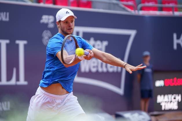 Generali Open ATP, Tennis Herren 250 2024; Kitzbühel, 25.07.2024 Yannick Hanfmann (GER, Deutschland); Generali Open 2024, ATP 250, Sportpark Kitzbühel am 25.07.2024, Kitzbühel. Copyright: xBEAUTIFULxSPORTSx Pajonkx