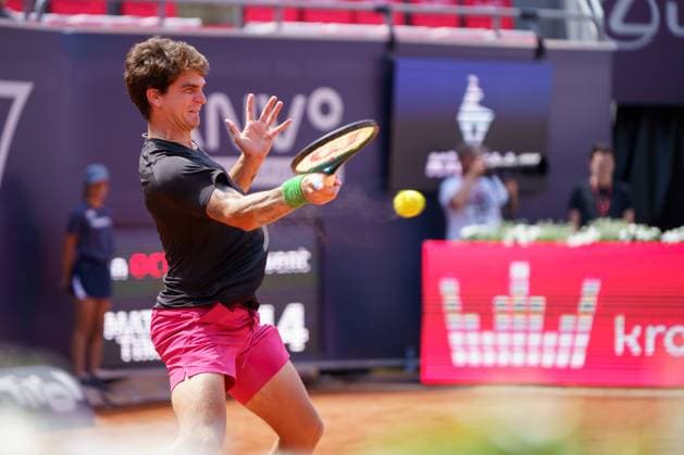 Generali Open ATP, Tennis Herren 250 2024; Kitzbühel, 25.07.2024 Thiago Seyboth Wild (BRA, Brasilien); Generali Open 2024, ATP 250, Sportpark Kitzbühel am 25.07.2024, Kitzbühel. Copyright: xBEAUTIFULxSPORTSx Pajonkx