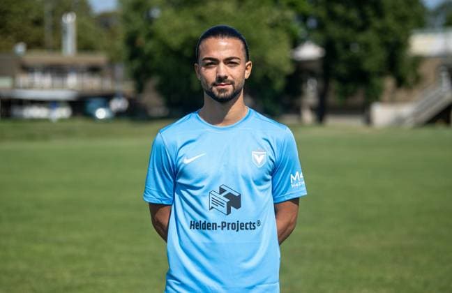 Diren-Mehmet Günay; FC Viktoria 1889 Berlin; Regionalliga Nordost, Porträttermin 2024 2025, 25.07. 2024, Copyright: xSebastianxRäppold MatthiasxKochx