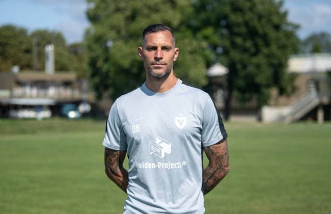 Torwarttrainer Daniel Haas; FC Viktoria 1889 Berlin; Regionalliga Nordost, Porträttermin 2024 2025, 25.07. 2024, Copyright: xSebastianxRäppold MatthiasxKochx