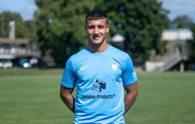 Meisour Mohamed; FC Viktoria 1889 Berlin; Regionalliga Nordost, Porträttermin 2024 2025, 25.07. 2024, Copyright: xSebastianxRäppold MatthiasxKochx