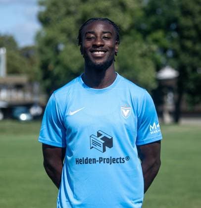 Larry-Nana Oellers; FC Viktoria 1889 Berlin; Regionalliga Nordost, Porträttermin 2024 2025, 25.07. 2024, Copyright: xSebastianxRäppold MatthiasxKochx