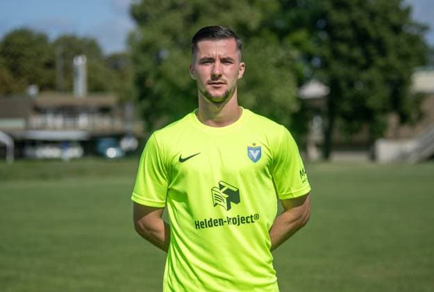 Torhüter Dmytro Karika; FC Viktoria 1889 Berlin; Regionalliga Nordost, Porträttermin 2024 2025, 25.07. 2024, Copyright: xSebastianxRäppold MatthiasxKochx