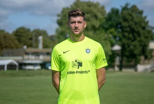 Torhüter Florian Horenburg; FC Viktoria 1889 Berlin; Regionalliga Nordost, Porträttermin 2024 2025, 25.07. 2024, Copyright: xSebastianxRäppold MatthiasxKochx