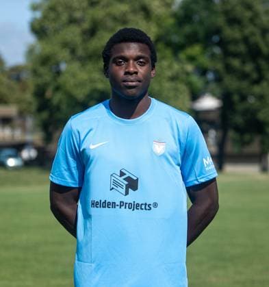Emmanuel Elekwa; FC Viktoria 1889 Berlin; Regionalliga Nordost, Porträttermin 2024 2025, 25.07. 2024, Copyright: xSebastianxRäppold MatthiasxKochx