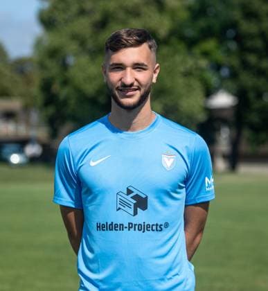 Leart Halimi; FC Viktoria 1889 Berlin; Regionalliga Nordost, Porträttermin 2024 2025, 25.07. 2024, Copyright: xSebastianxRäppold MatthiasxKochx