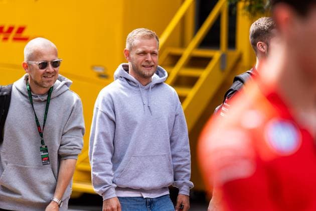 MAGNUSSEN Kevin (den), Haas F1 Team VF-24 Ferrari, portrait during the Formula 1 Rolex Belgian Grand Prix 2024, 14th round of the 2024 Formula One World Championship, WM, Weltmeisterschaft from July 26 to 28, 2024 on the Circuit de Spa-Francorchamps, in Stavelot, Belgium - F1 - BELGIAN GRAND PRIX 2024 DPPI Panoramic  240725_R14_BELGIO_DP_JFR64382.CR3_