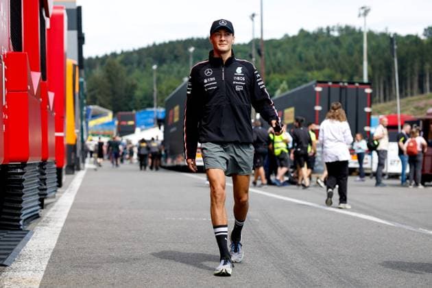 63 George Russell (GBR, Mercedes-AMG Petronas F1 Team), F1 Grand Prix of Belgium at Circuit de Spa-Francorchamps on July 25, 2024 in Spa-Francorchamps, Belgium. (Photo by HOCH ZWEI) Spa-Francorchamps Belgium