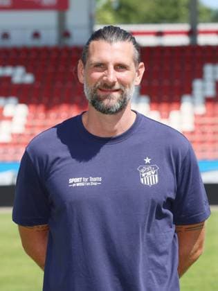 FSV Zwickau Teampräsentation Regionalliga NO Sportchef Robin Lenk ; FSV Zwickau ; Regionalliga NordOst, Porträttermin 2024 2025 , Zwickau, 15.07.2024, GGZ Arena, Fussball ,