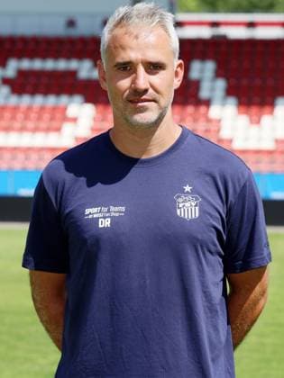 FSV Zwickau Teampräsentation Regionalliga NO Co-Trainer Daniel Rupf ; FSV Zwickau ; Regionalliga NordOst, Porträttermin 2024 2025 , Zwickau, 15.07.2024, GGZ Arena, Fussball ,