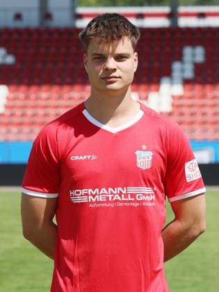 FSV Zwickau Teampräsentation Regionalliga NO Philipp Heller ; FSV Zwickau ; Regionalliga NordOst, Porträttermin 2024 2025 , Zwickau, 15.07.2024, GGZ Arena, Fussball ,