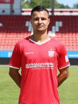 FSV Zwickau Teampräsentation Regionalliga NO Andrej Startsev ; FSV Zwickau ; Regionalliga NordOst, Porträttermin 2024 2025 , Zwickau, 15.07.2024, GGZ Arena, Fussball ,
