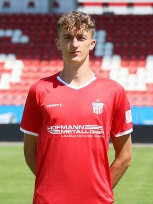 FSV Zwickau Teampräsentation Regionalliga NO Lukas Eixler ; FSV Zwickau ; Regionalliga NordOst, Porträttermin 2024 2025 , Zwickau, 15.07.2024, GGZ Arena, Fussball ,