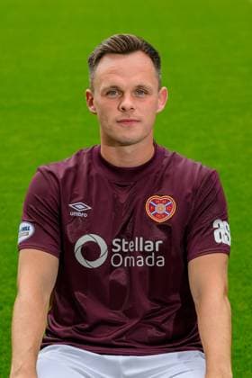 Fußball, Hearts of Midlothian Porträttermin 2024 2025 Heart of Midlothian 24 07 2024. 2024_25 Head Shots Lawrence Shankland of Hearts profile picture for Heart of Midlothian at Tynecastle Park, Edinburgh, Scotland on 24 July 2024. Edinburgh Tynecastle Park Edinburgh Scotland Editorial use only , Copyright: xMalcolmxMackenzie HeartsxFCx PSI-20050-0017