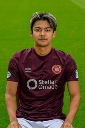 Fußball, Hearts of Midlothian Porträttermin 2024 2025 Heart of Midlothian 24 07 2024. 2024_25 Head Shots Yutaro Oda of Hearts profile picture for Heart of Midlothian at Tynecastle Park, Edinburgh, Scotland on 24 July 2024. Edinburgh Tynecastle Park Edinburgh Scotland Editorial use only , Copyright: xMalcolmxMackenzie HeartsxFCx PSI-20050-0019