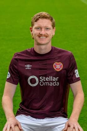 Fußball, Hearts of Midlothian Porträttermin 2024 2025 Heart of Midlothian 24 07 2024. 2024_25 Head Shots Kye Rowles of Hearts profile picture for Heart of Midlothian at Tynecastle Park, Edinburgh, Scotland on 24 July 2024. Edinburgh Tynecastle Park Edinburgh Scotland Editorial use only , Copyright: xMalcolmxMackenzie HeartsxFCx PSI-20050-0022
