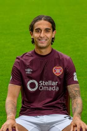Fußball, Hearts of Midlothian Porträttermin 2024 2025 Heart of Midlothian 24 07 2024. 2024_25 Head Shots Yan Dhanda of Hearts profile picture for Heart of Midlothian at Tynecastle Park, Edinburgh, Scotland on 24 July 2024. Edinburgh Tynecastle Park Edinburgh Scotland Editorial use only , Copyright: xMalcolmxMackenzie HeartsxFCx PSI-20050-0025
