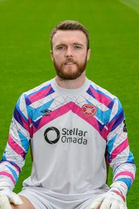 Fußball, Hearts of Midlothian Porträttermin 2024 2025 Heart of Midlothian 24 07 2024. 2024_25 Head Shots Hearts goalkeeper Zander Clark profile picture for Heart of Midlothian at Tynecastle Park, Edinburgh, Scotland on 24 July 2024. Edinburgh Tynecastle Park Edinburgh Scotland Editorial use only , Copyright: xMalcolmxMackenzie HeartsxFCx PSI-20050-0031