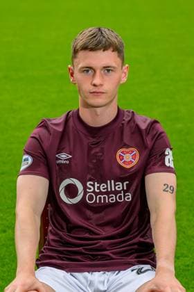 Fußball, Hearts of Midlothian Porträttermin 2024 2025 Heart of Midlothian 24 07 2024. 2024_25 Head Shots James Penrice of Hearts profile picture for Heart of Midlothian at Tynecastle Park, Edinburgh, Scotland on 24 July 2024. Edinburgh Tynecastle Park Edinburgh Scotland Editorial use only , Copyright: xMalcolmxMackenzie HeartsxFCx PSI-20050-0032