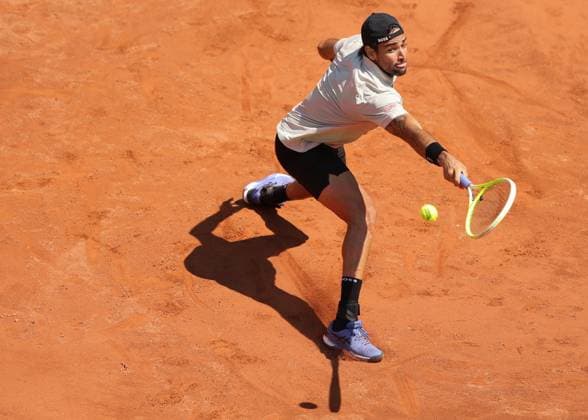 Matteo Berrettini (ITA) Tennis - Generali Open Kitzbuehel 2024 - ATP, Tennis Herren 250 - Kitzbuehler Tennis Club - Kitzbuehel - Tirol - Oesterreich - 25 July 2024. Copyright: xJuergenxHasenkopfx