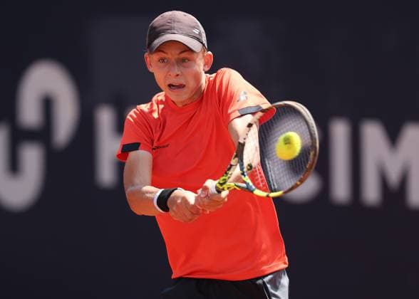 Johann Nagel Heyer (GER), Kitz Rising U 14 Turnier Tennis - Generali Open Kitzbuehel 2024 - ATP, Tennis Herren 250 - Kitzbuehler Tennis Club - Kitzbuehel - Tirol - Oesterreich - 25 July 2024. Copyright: xJuergenxHasenkopfx