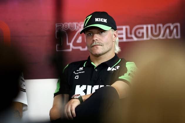 25.07.2024, xsvx, Motorsport FIA Formel 1, Großer Preis von Belgien 2024 emspor, v.l. Pressekonferenz Valtteri Bottas (Sauber Stake F1 Team) Startnummer 77 (FIA REGULATIONS PROHIBIT ANY USE OF PHOTOGRAPHS as IMAGE SEQUENCES and or QUASI-VIDEO) Spa