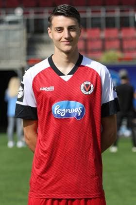 Malek El Mala ; FC Viktoria Köln; 3. Liga, Porträttermin 2024 2025 Nordrhein-Westfalen Deutschland
