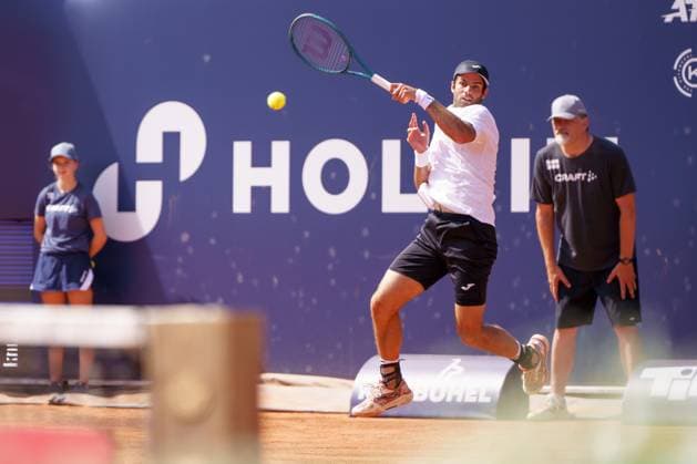 Generali Open ATP, Tennis Herren 250 2024; Kitzbühel, 25.07.2024 Facundo Diaz Acosta (ARG, Argentinien); Generali Open 2024, ATP 250, Sportpark Kitzbühel am 25.07.2024, Kitzbühel. Copyright: xBEAUTIFULxSPORTSx Pajonkx