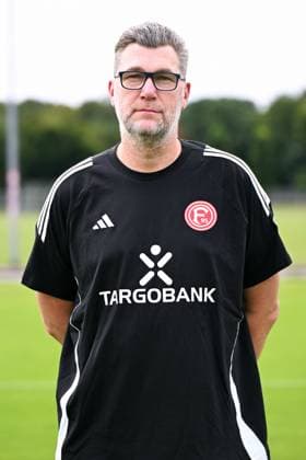 Mannschaftsbetreuer Oliver Paashaus; Fortuna Düsseldorf; 2.BL, Porträttermin 2024 2025