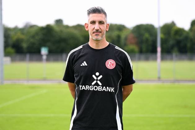 Athletiktrainer Engin Cicem; Fortuna Düsseldorf; 2.BL, Porträttermin 2024 2025