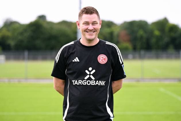 Physiotherapeut Marcel Verstappen; Fortuna Düsseldorf; 2.BL, Porträttermin 2024 2025