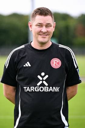 Physiotherapeut Marcel Verstappen; Fortuna Düsseldorf; 2.BL, Porträttermin 2024 2025