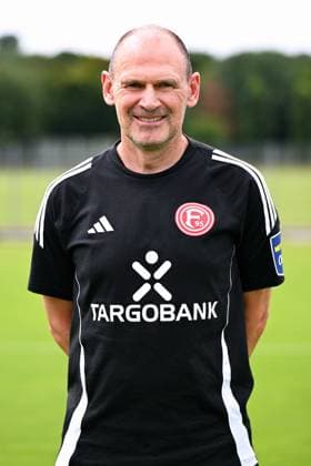 Co-Trainer Manfred Stefes; Fortuna Düsseldorf; 2.BL, Porträttermin 2024 2025
