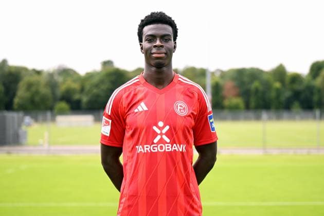 Joshua Quarshie; Fortuna Düsseldorf; 2.BL, Porträttermin 2024 2025