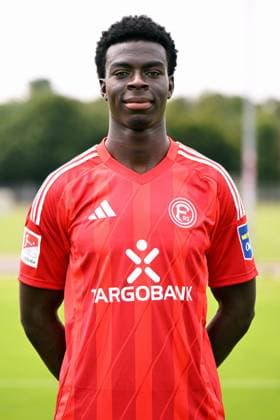 Joshua Quarshie; Fortuna Düsseldorf; 2.BL, Porträttermin 2024 2025