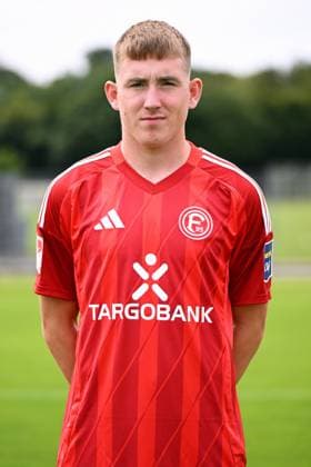 Isak Bergmann Johannesson; Fortuna Düsseldorf; 2.BL, Porträttermin 2024 2025