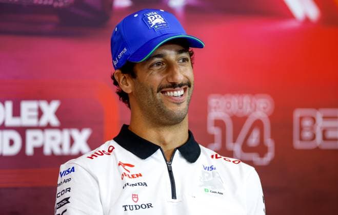 3 Daniel Ricciardo (AUS, Visa Cash App RB Formula One Team), F1 Grand Prix of Belgium at Circuit de Spa-Francorchamps on July 25, 2024 in Spa-Francorchamps, Belgium. (Photo by HOCH ZWEI) Spa-Francorchamps Belgium