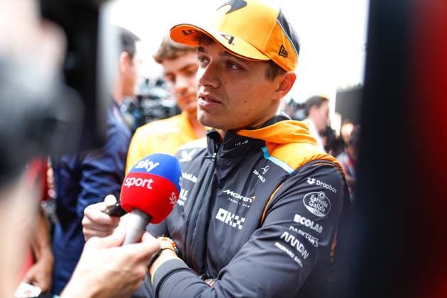 Sport Bilder des Tages 4 Lando Norris (GBR, McLaren Formula 1 Team), F1 Grand Prix of Belgium at Circuit de Spa-Francorchamps on July 25, 2024 in Spa-Francorchamps, Belgium. (Photo by HOCH ZWEI) Spa-Francorchamps Belgium