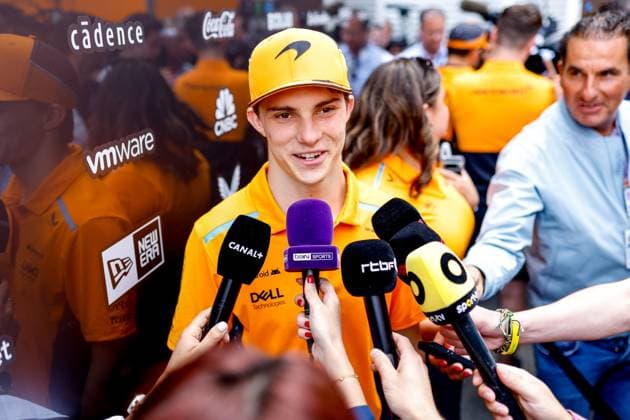 81 Oscar Piastri (AUS, McLaren Formula 1 Team), F1 Grand Prix of Belgium at Circuit de Spa-Francorchamps on July 25, 2024 in Spa-Francorchamps, Belgium. (Photo by HOCH ZWEI) Spa-Francorchamps Belgium