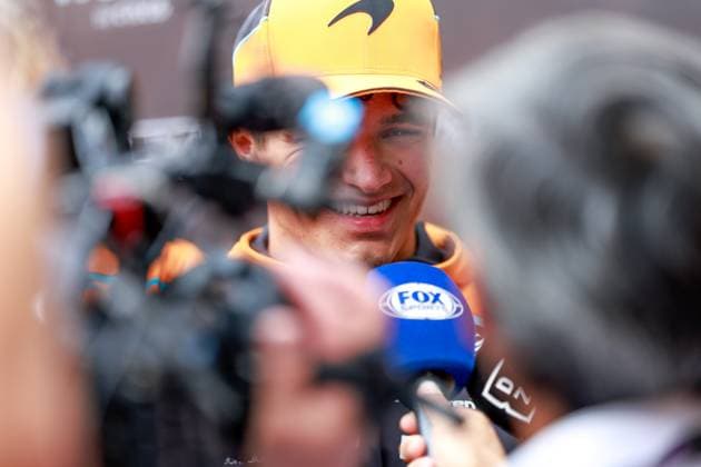 4 Lando Norris (GBR, McLaren Formula 1 Team), F1 Grand Prix of Belgium at Circuit de Spa-Francorchamps on July 25, 2024 in Spa-Francorchamps, Belgium. (Photo by HOCH ZWEI) Spa-Francorchamps Belgium