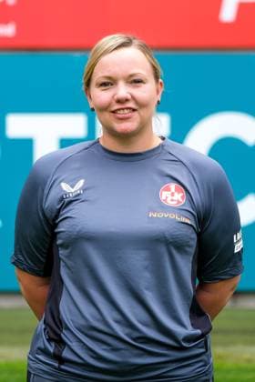 Lisa Eisel (1. FC Kaiserslautern, Physiotherapeutin), GER, 1. FC Kaiserslautern, 2. Bundesliga, Portraettermin 2024 2025, 25.07.2024. GER, 1. FC Kaiserslautern, 2. Bundesliga, Portraettermin 2024 2025, 25.07.2024. Kaiserslautern