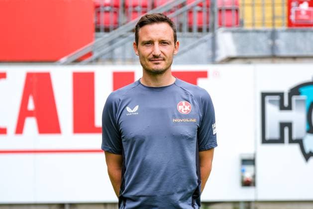 Florian Junge (1. FC Kaiserslautern, Co-Trainer), GER, 1. FC Kaiserslautern, 2. Bundesliga, Portraettermin 2024 2025, 25.07.2024. GER, 1. FC Kaiserslautern, 2. Bundesliga, Portraettermin 2024 2025, 25.07.2024. Kaiserslautern