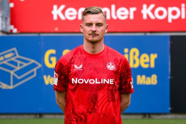 Marlon Ritter (1. FC Kaiserslautern, 07), GER, 1. FC Kaiserslautern, 2. Bundesliga, Portraettermin 2024 2025, 25.07.2024. GER, 1. FC Kaiserslautern, 2. Bundesliga, Portraettermin 2024 2025, 25.07.2024. Kaiserslautern