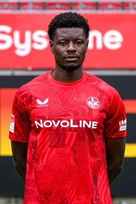 Ragnar Ache (1. FC Kaiserslautern, 09), GER, 1. FC Kaiserslautern, 2. Bundesliga, Portraettermin 2024 2025, 25.07.2024. GER, 1. FC Kaiserslautern, 2. Bundesliga, Portraettermin 2024 2025, 25.07.2024. Kaiserslautern