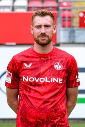Jannik Mause (1. FC Kaiserslautern, 18), GER, 1. FC Kaiserslautern, 2. Bundesliga, Portraettermin 2024 2025, 25.07.2024. GER, 1. FC Kaiserslautern, 2. Bundesliga, Portraettermin 2024 2025, 25.07.2024. Kaiserslautern