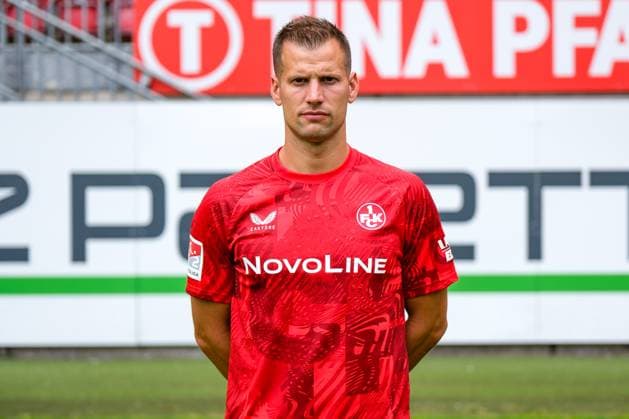 Henrick Zuck (1. FC Kaiserslautern, 21), GER, 1. FC Kaiserslautern, 2. Bundesliga, Portraettermin 2024 2025, 25.07.2024. GER, 1. FC Kaiserslautern, 2. Bundesliga, Portraettermin 2024 2025, 25.07.2024. Kaiserslautern