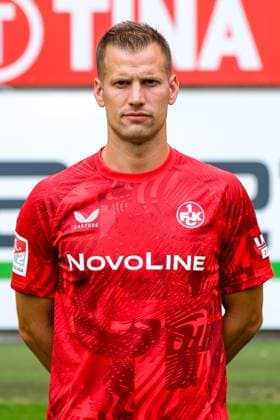 Henrick Zuck (1. FC Kaiserslautern, 21), GER, 1. FC Kaiserslautern, 2. Bundesliga, Portraettermin 2024 2025, 25.07.2024. GER, 1. FC Kaiserslautern, 2. Bundesliga, Portraettermin 2024 2025, 25.07.2024. Kaiserslautern