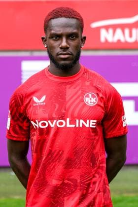 Richmond Tachie (1. FC Kaiserslautern, 29), GER, 1. FC Kaiserslautern, 2. Bundesliga, Portraettermin 2024 2025, 25.07.2024. GER, 1. FC Kaiserslautern, 2. Bundesliga, Portraettermin 2024 2025, 25.07.2024. Kaiserslautern