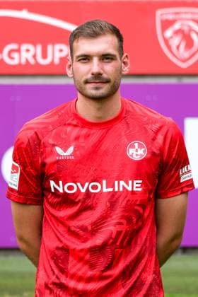 Luca Sirch 1. FC Kaiserslautern, 31), GER, 1. FC Kaiserslautern, 2. Bundesliga, Portraettermin 2024 2025, 25.07.2024. GER, 1. FC Kaiserslautern, 2. Bundesliga, Portraettermin 2024 2025, 25.07.2024. Kaiserslautern